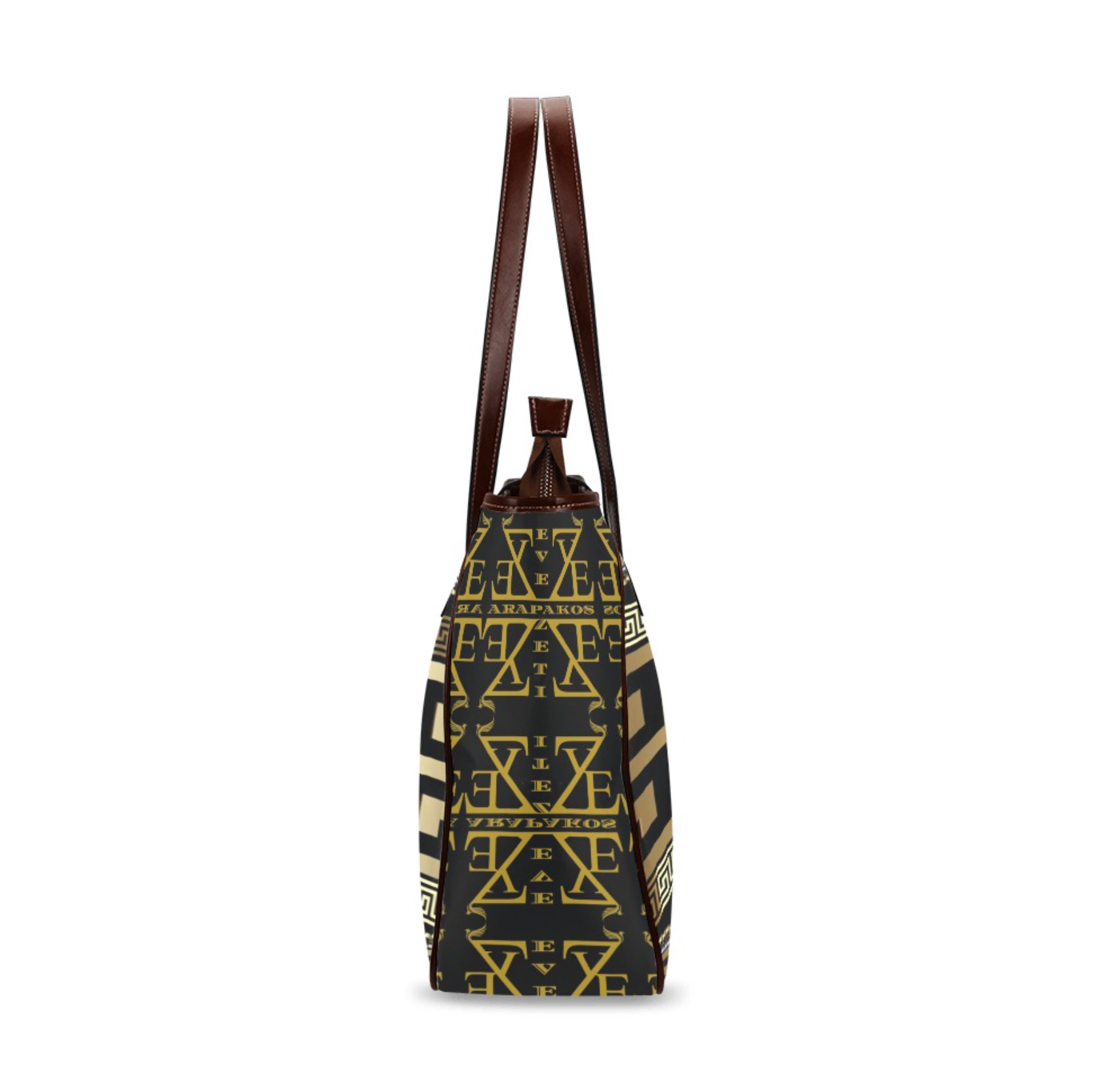 Greek Meander Tote Bag-1