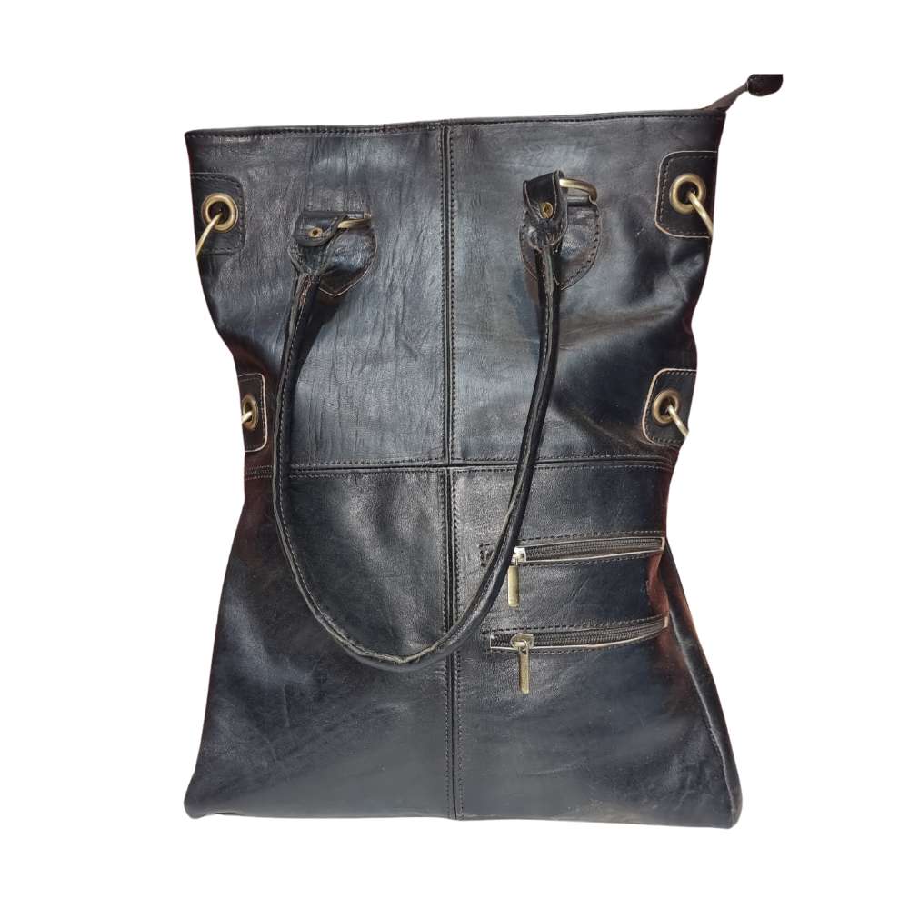 Leather Tote Bag LaLady-2