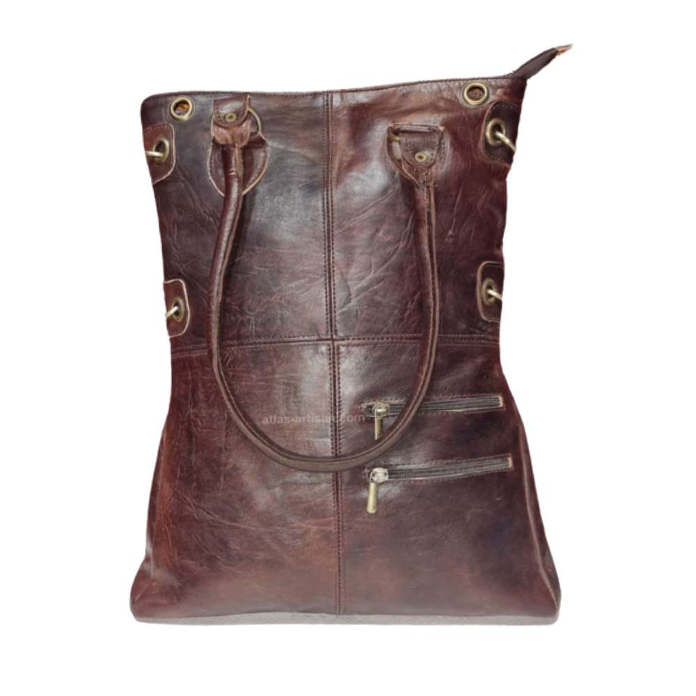 Leather Tote Bag LaLady-3