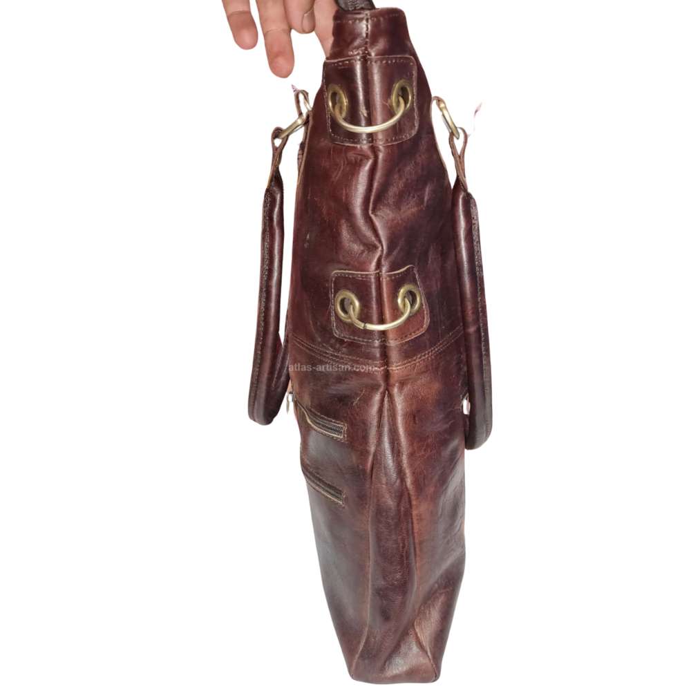 Leather Tote Bag LaLady-4