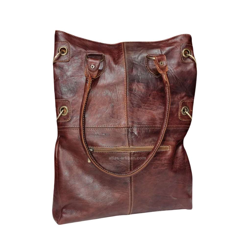 Leather Tote Bag LaLady-5