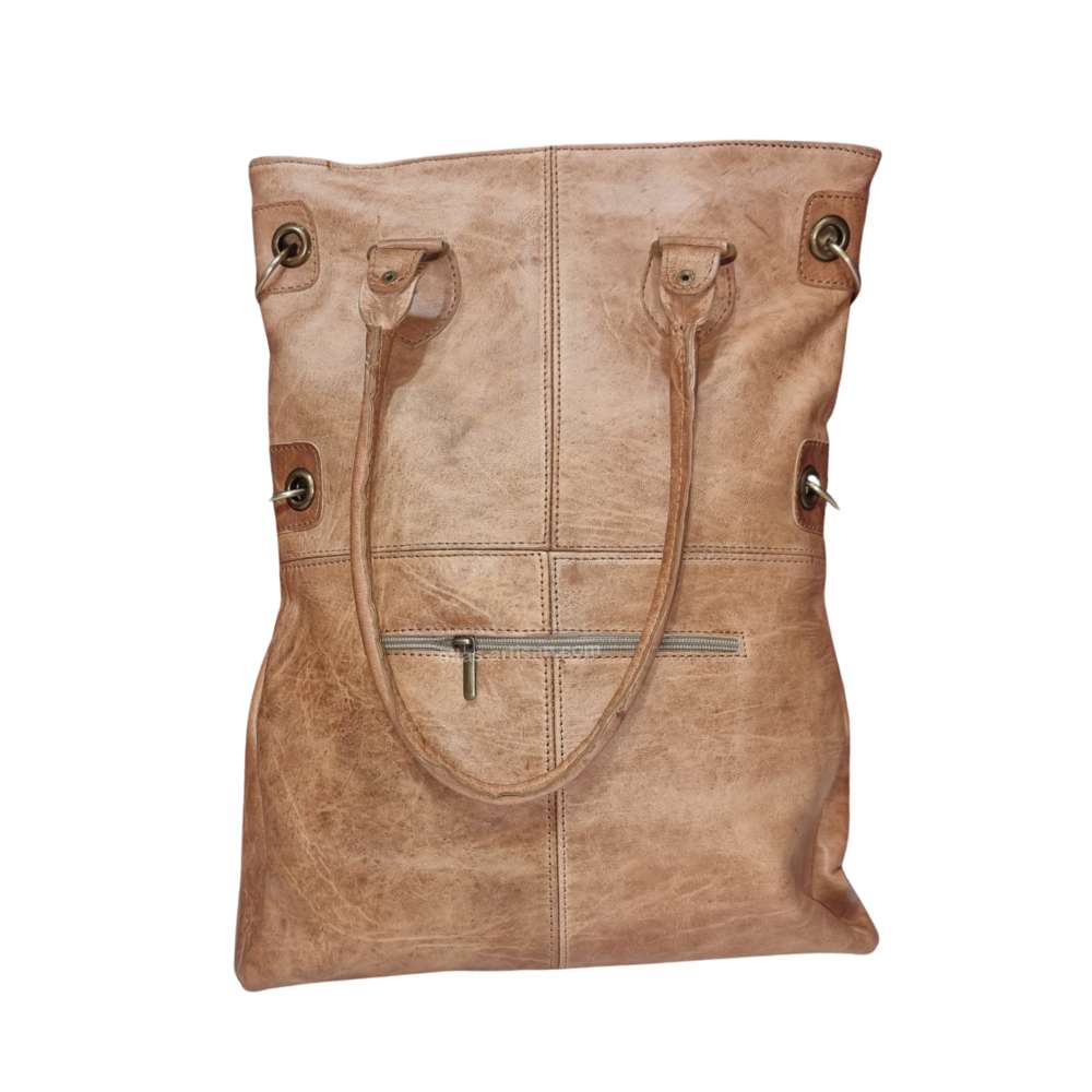 Leather Tote Bag LaLady-0